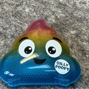 Silly Poopy” Light-Up Rainbow Poop Emoji Toy – Funny Kids Gadget